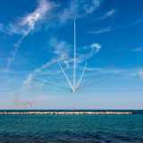 4) l�attesissima esibizione della Pattuglia acrobatica nazionale delle �Frecce Tricolori� foto 3
